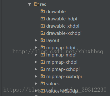 Android Studio下的APP目錄結構詳解