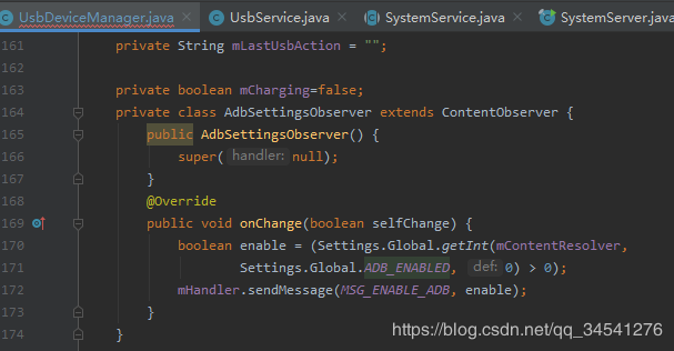 Android user版通過adb_enable開啟adb 調試 不提示對話框的流程分析
