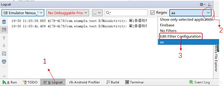 android studio打印日志語(yǔ)句Log.d()詳解