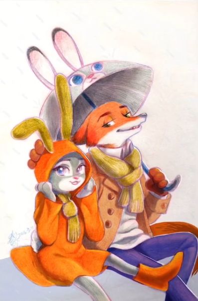 抖音兔子朱迪和尼克狐貍壁紙有哪些 抖音兔子朱迪和尼克狐貍壁紙介紹