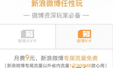 微博微卡如何申請流程 微博微卡一個月多少錢資費說明
