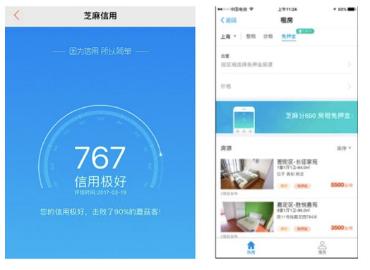 支付寶免押金租房地點？ 支付寶芝麻信用租房免押金真假