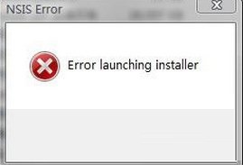 解決win7安裝軟件時提示“error launching installer”的方法