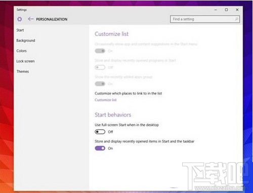 win10預(yù)覽版怎么自定義開始菜單 新增可關(guān)閉廣告功能
