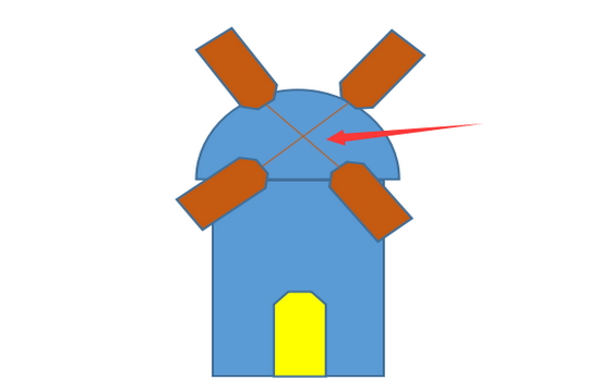 WPS繪畫出簡筆畫效果風(fēng)車磨坊具體操作流程