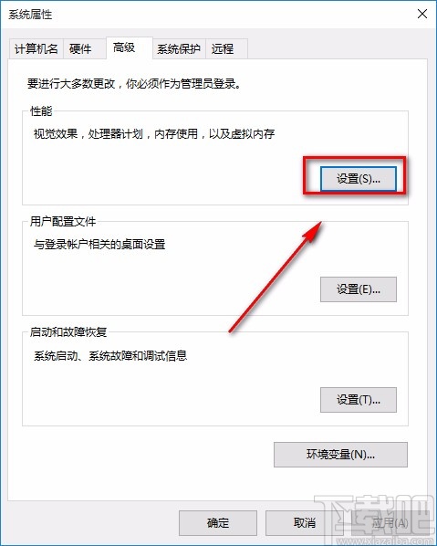 win10系統將性能調整為最佳外觀的方法