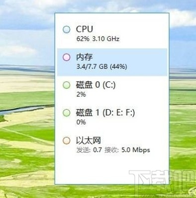 win10系統打開內存管理窗口的方法