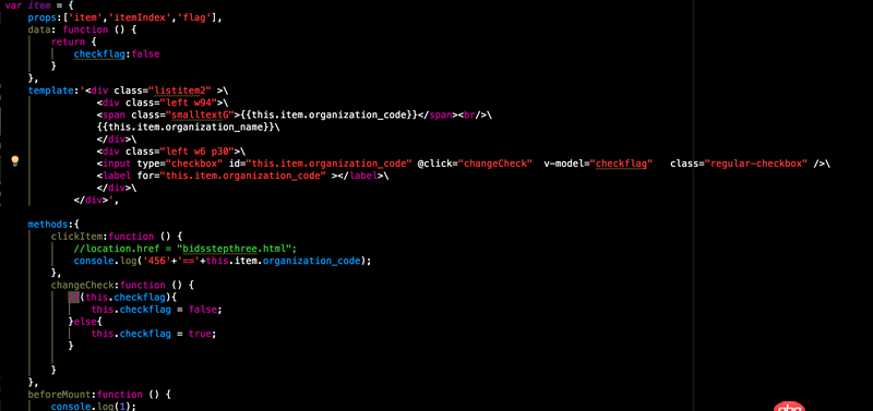 javascript - vue 列表中input只認第一個