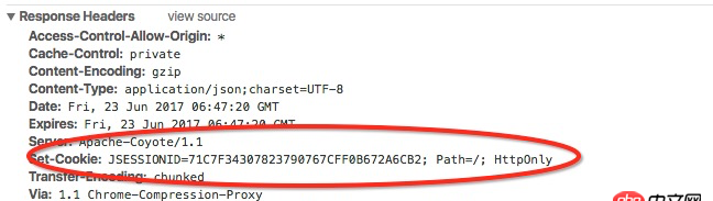 javascript - 前后端分離的項(xiàng)目可以設(shè)置cookies保持狀態(tài)么？