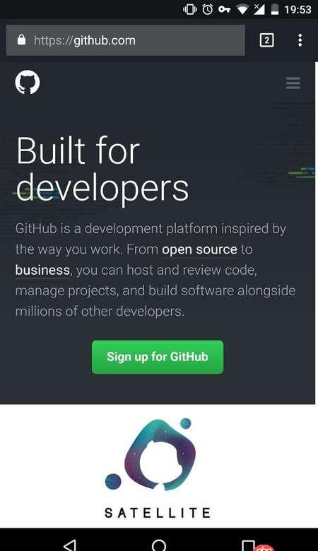 css - 手機端chrome打開github和bilibili等少數網站會發現地址欄周圍也會有背景色
