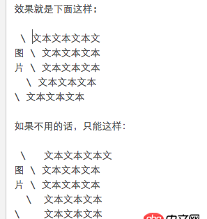 css3 - CSS 中讓文本緊貼圖片邊緣的屬性