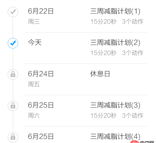 html - 這種錯位的時間軸怎么布局，然后用css實現？