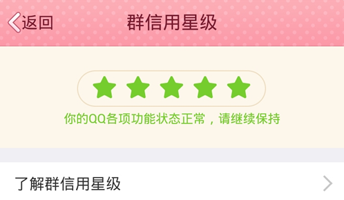 QQ群信用星級(jí)是什么 如何查看手機(jī)QQ群信用星級(jí)？