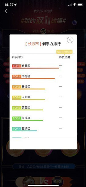 手機淘寶查看我的雙11戰績的具體操作步驟