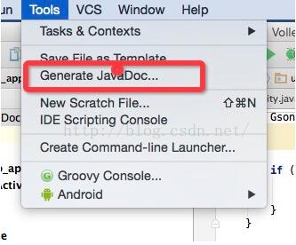 淺談Android Studio導(dǎo)出javadoc文檔操作及問題的解決