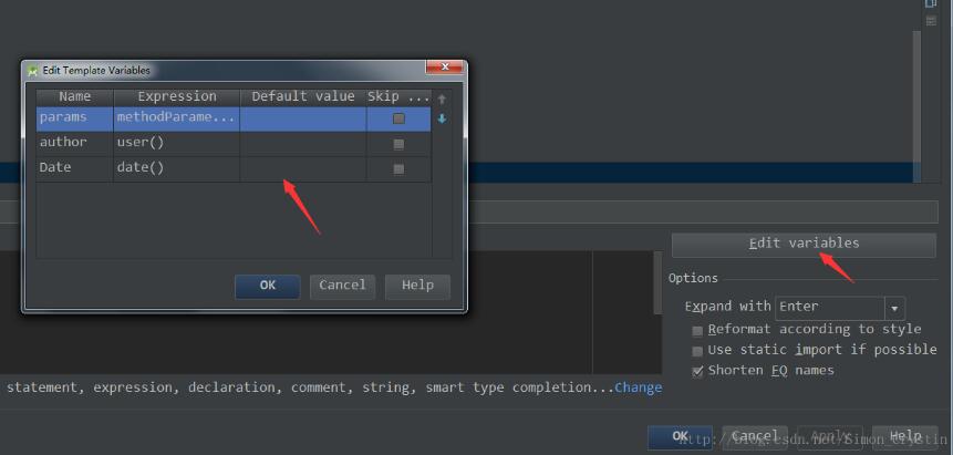 Android Studio自定義萬能注釋模板與創(chuàng)建類,方法注釋模板操作
