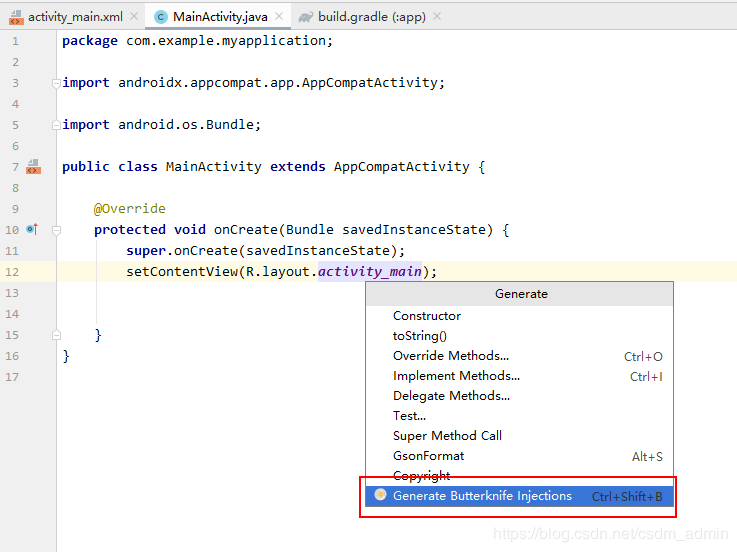 android studio 安裝完成ButterKnife插件卻無法使用(解決方案)