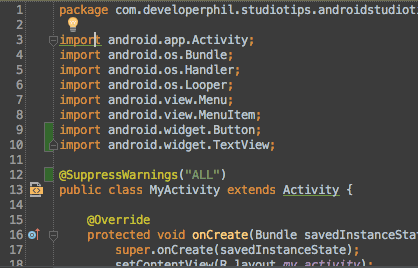 Android Studio 小技巧匯總