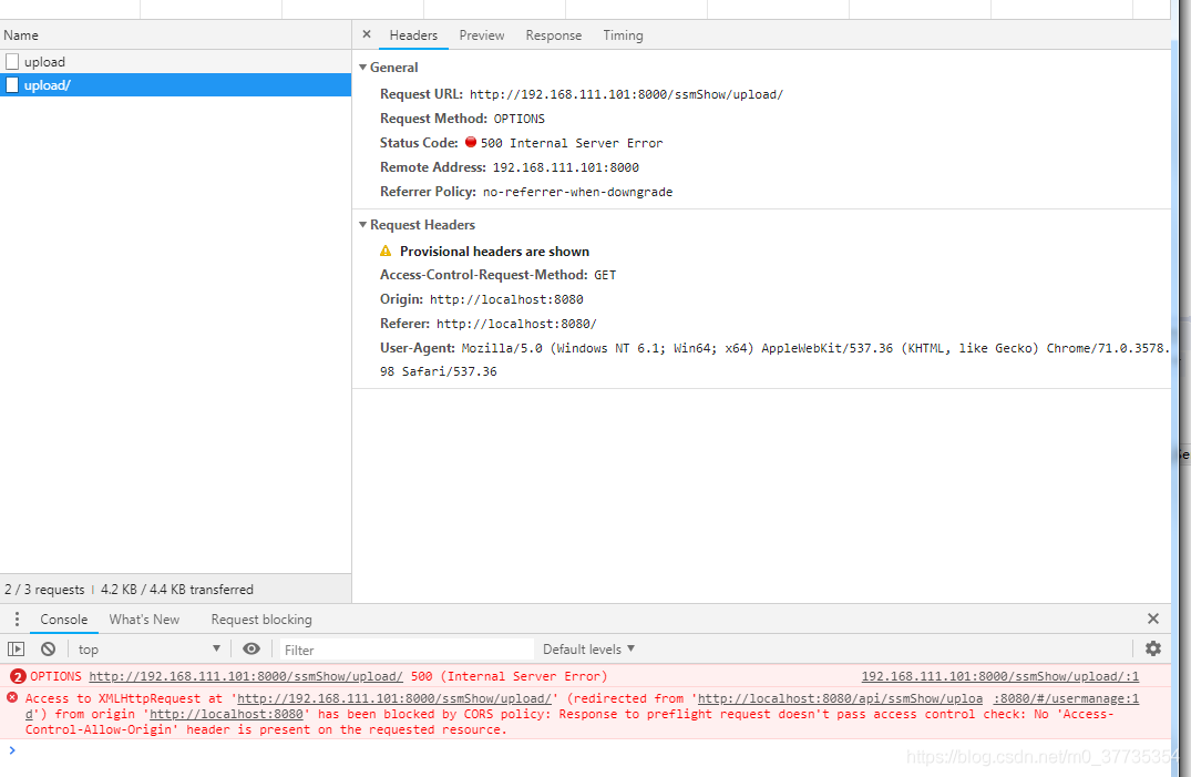 解決vue $http的get和post請求跨域問題
