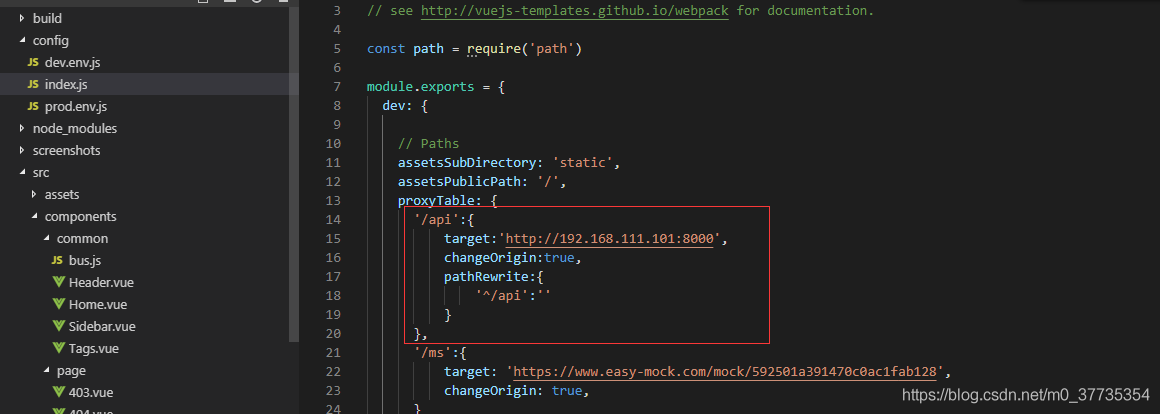 解決vue $http的get和post請求跨域問題