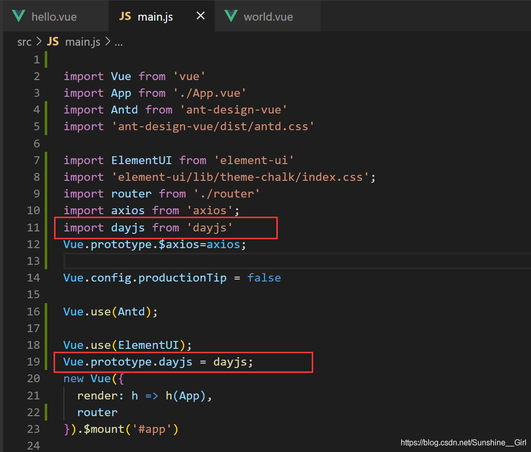 Vue如何使用Dayjs計(jì)算常用日期詳解