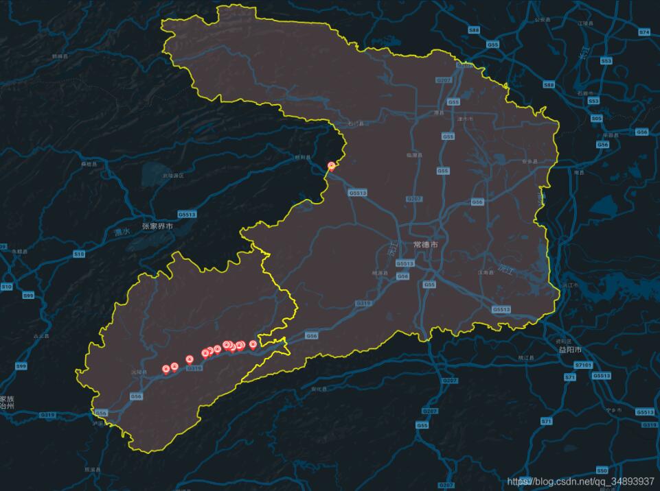 vue項(xiàng)目中openlayers繪制行政區(qū)劃