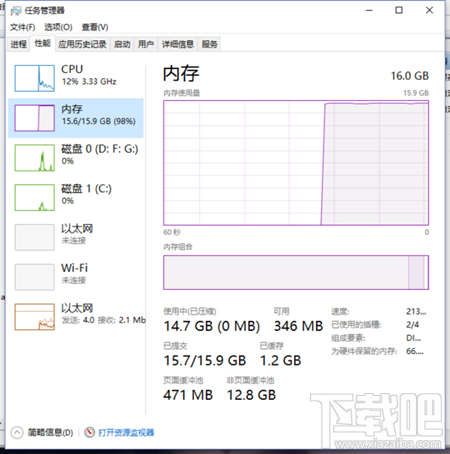 win10電腦為什么占用這么高內存？產生的原因與解決方法