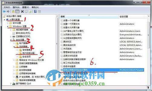 Win7訪問局域網共享提示沒有權限的解決方法