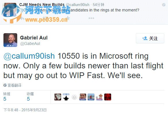 win10 10550預覽版無法接收推送的解決方法