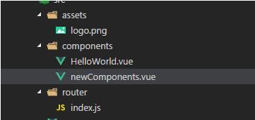vue組件中實現嵌套子組件案例