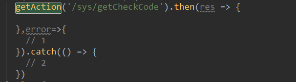 Vue通過getAction的finally來最大程度避免影響主數據呈現問題