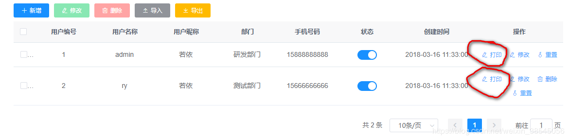 Vue實(shí)現(xiàn)瀏覽器打印功能的代碼