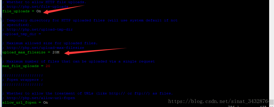 PHP之修改php.ini文件上傳大小的配置問題案例講解