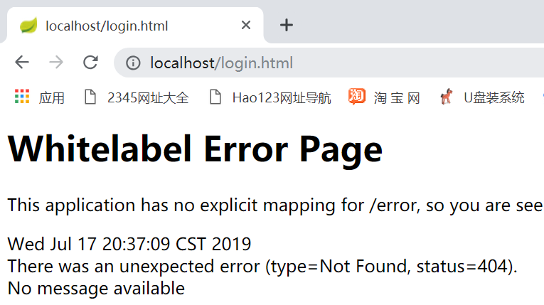 SpringBoot如何返回頁面的實現方法