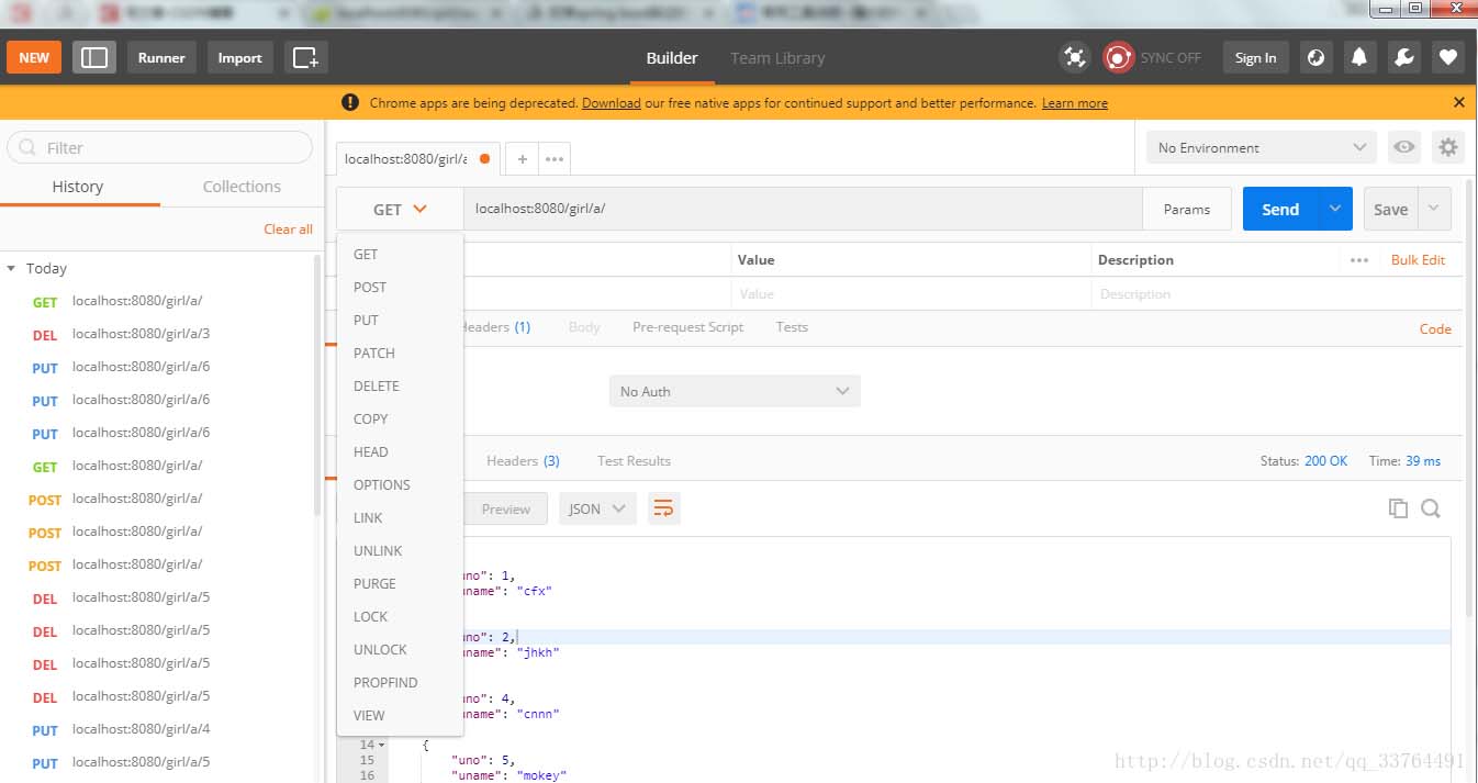 SpringBoot與Postman實現REST模擬請求的操作