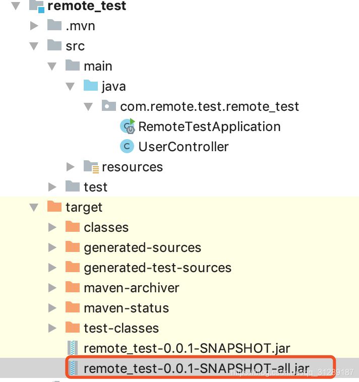 springboot使用IDEA遠程Debug