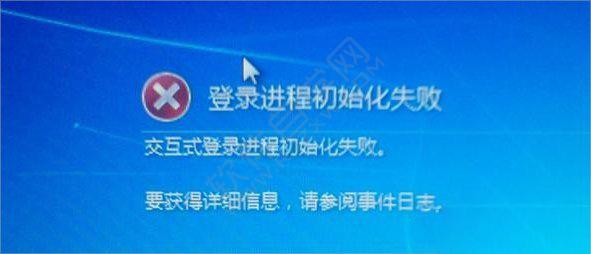 win7登錄進程初始化失敗怎么辦
