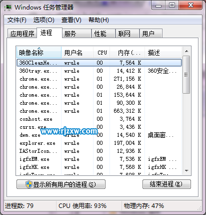 如何設置win7直接打開任務管理器