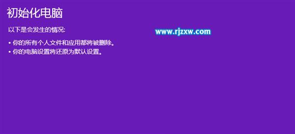 Win8系統(tǒng)恢復(fù)出廠(chǎng)設(shè)置的方法