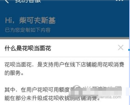 花唄當面花怎么用不了？ 花唄當面花無法使用如何解決？