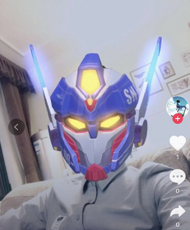 抖音鎧甲勇士頭像特效如何拍   鎧甲勇士頭像制作教程