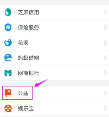 支付寶app如何開啟公益？詳細操作步驟