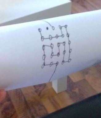 抖音5乘5黑點(diǎn)連線如何玩    繞開(kāi)黑點(diǎn)連線教程