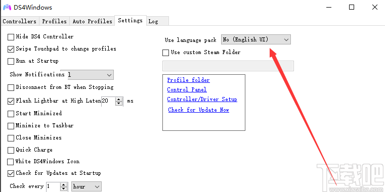 ds4windows設(shè)置中文的方法