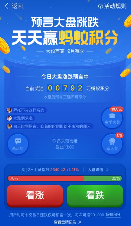 支付寶大預(yù)言家活動玩法是什么？ 支付寶大預(yù)言家活動如何參加？