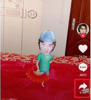 抖音【會跳舞的AR小人特效】拍攝教程分享