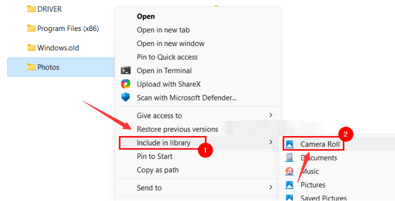 Windows11打開相機膠卷文件夾步驟介紹