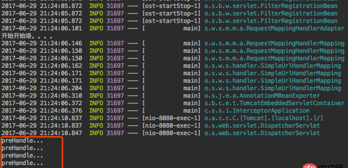 java - SpringBoot 添加自定義的攔截器，卻不調用