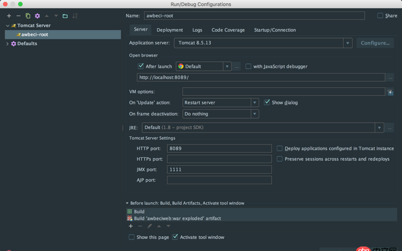 java - idea創(chuàng)建多modules項目后，tomcat啟動失敗