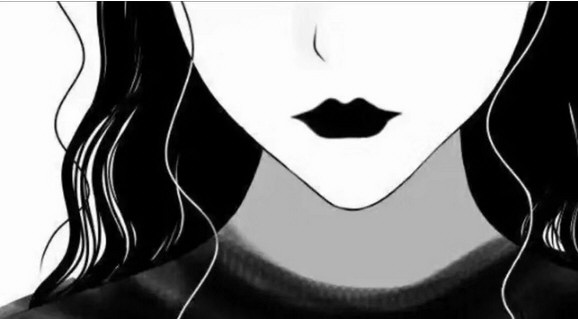 抖音漫畫臉半臉素材女有哪些 動漫下半臉女圖大全